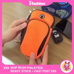 iFASHION 1623 Men And Women Sports Armband Running Bag Arm Bag Waist Pouch Armbag Neck Pouch Pack Bag 6 inch