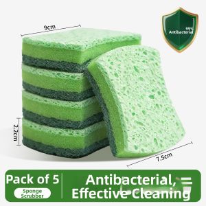 Antibacterial Water-Absorbing Cleaning Dish Sponge