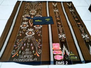 SARUNG DONGGALA SUTRA MGT S80 JAHIT TENGAH BAYAR DITEMPAT