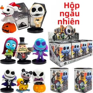 Cơn Ác Mộng Trước Giáng Sinh Sally Cosbi Sưu Tập Búp Bê Mù Hộp Jack 1-8 Chiếc Halloween Quà Tặng Sinh Nhật Cho Trẻ Em