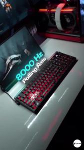 ATTACK SHARK | Bàn Phím Chơi Game Có Dây ATTACK SHARK R98 HE Hiệu Ứng Hall 8000Hz Kích Hoạt Nhanh 0.005mm Hỗ Trợ Thay Nóng Cáp C01Ultra Cơ Khí Ngôn Ngữ Tiếng Anh