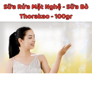 Sữa Rửa Mặt Nghệ Sữa Bò Thorakao An Toàn Và Dịu Nhẹ Cho Da.