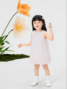 Purcotton | Breathable Cotton Toddler Dress