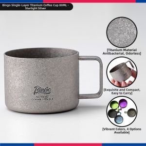 BINCOO | Titanium Double-layered Cup
