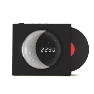 DIANJIA | Vinyl Clock Night Light Bluetooth Speaker