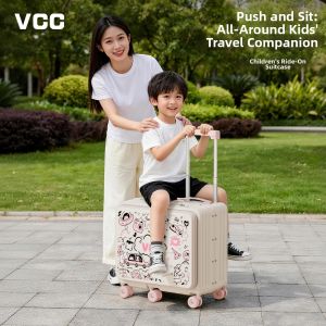 VCC | Ride-on Aluminum Frame Kids Suitcase 20 inch