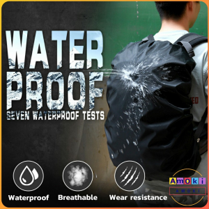 Amoki Backpack waterproof cover 35L Adjustable Waterproof Dustproof Rain Cover