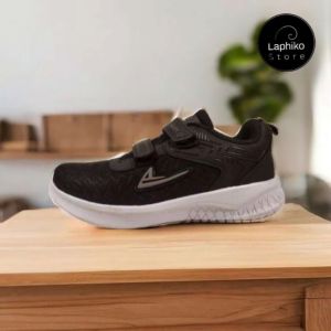 Sepatu sekolah hitam putih perekat Pro ATT PA 700 31-38