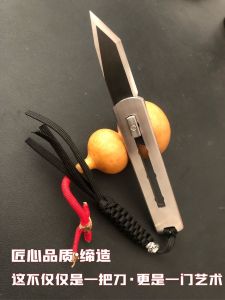 Stainless Steel Home Use Fruit Knife Portable Sharp Folding Outdoor Travel Self-Defense Small Folding Knife Tool