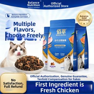 BAICUI | Salmon and Krill Cat Food for All Stages 10kg