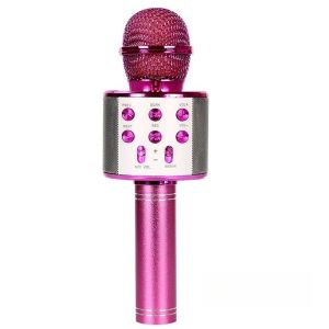 5 in 1 Wireless Bluetooth Karaoke Microphone Speaker Handheld Rechargeable Microphone for Home Party Singing