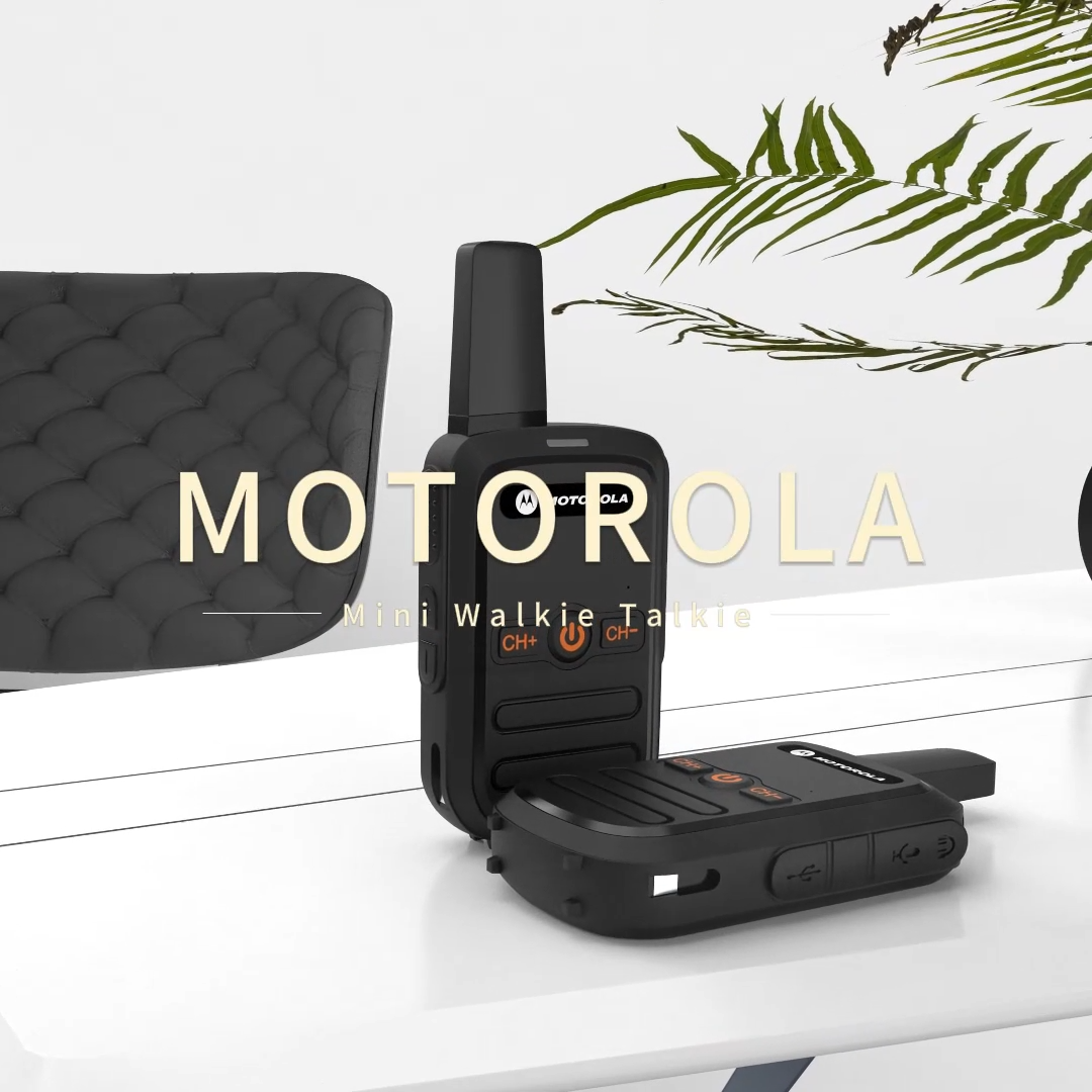Bộ Đàm MiNi Motorola C51 Walkie Talkie UHF(400-470MHz)1~3KM Sử dụng hàng ngày 9800mAh Dễ dàng vận hành 16 Kênh Chất Lượng Âm Thanh Chuẩn Bảo Hành 12 Tháng