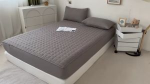 Waterproof Mattress Protector Mattress Cover Cadar Single/Super single/Queen /King Mattress Topper Cotton Bedsheeet Fitted Bedsheet