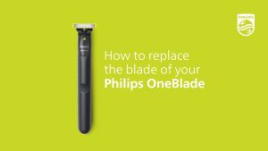 Philips | OneBlade | Alat Cukur Electric Hybrid Pria | Cukur dan Tata Tanpa Luka Baret | Refill Pisau Cukur | Isi 2 | QP220/51
