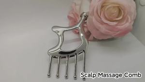 5 In 1 Scalp Massage Comb Stainless Steel Gua Sha Tools Deep Tissue Release Therapy IASTM Scraping Board Myofascial Massager