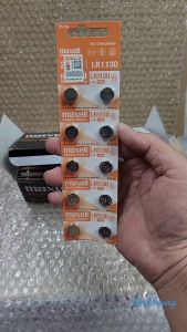 Pin nút LR1130 / AG10 /189 / LR 1130 Maxell Alkaline 1.5V vỉ 10 viên- Chính hãng