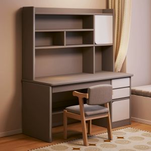OYIla | Multifunctional Integrated Study Desk with Bookshelf