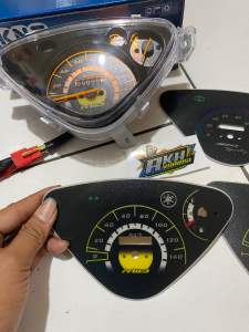 mika panel spidometer mio lama mio sporty variasi warna bahan akrilik tebal
