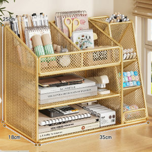 WUBUWEI | Khay Sắp Xếp Bàn Làm Việc Đa Năng Bằng Sắt