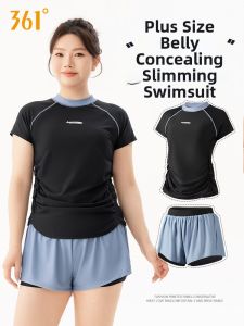361° | Plus Size Modest Tummy Control Slimming Swimsuit