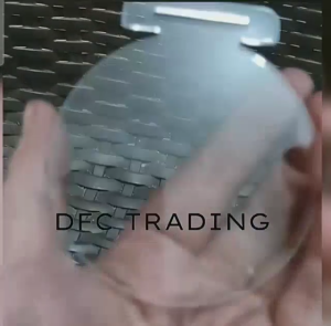 50 PCS Acrylic Blank Medal Clear Ornament Blank Transparent 3mm / 2mm Thickness