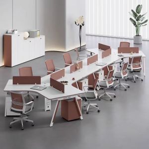 DANBIYIN | Modern Creative 3-6 Person Office Desk