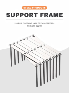 304 Stainless Steel Retractable Kitchen Rack | No Drilling Dish Drying Pot Lid Hanger Organizer