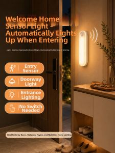 XLYS | Automatic On LED Night Light Soft Lighting for Home