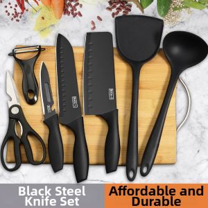 Bamboo Double Sided Cutting Board Set Kitchen Utensils