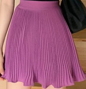 กระโปรงจับจีบสั้น พร้อมส่ง