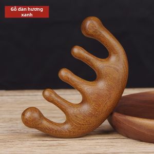 Thảm Mát-xa Tóc Nữ Bằng Gỗ Đàn Hương Xanh Vàng Thảm Mát-xa Da Đầu Thảm Mát-xa Da Mặt Thảm Mát-xa Da Cổ Thảm Mát-xa Da Lưng