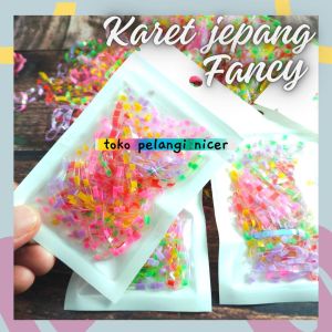 Karet Jepang 5 gram / Ikat Rambut Karet / Karet Cina Aksesoris Rambut FREE POUCH