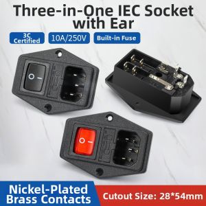 kuicc | Three-in-One AC Power Socket Insurance Ear