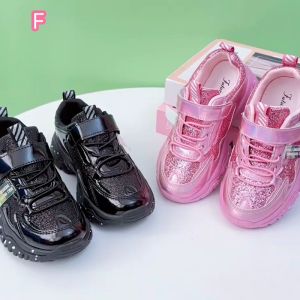 Korean kids shoes casual shoes for kids slip Sparkling Material sneakers for kids girls size 26-37