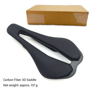 Ultralight Full Carbon Fiber Bike Saddle 3D Printing Mesh Breathable Cycling Seat Hollow Design For Road Bike MTB Bicycle Parts