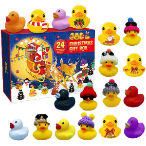 24 Ô Giáng Sinh Đồ Chơi Vịt Đồ Chơi Lịch Đếm Ngược Đồ Chơi Lễ Hội Sáng Tạo Hộp Quà Tặng Lịch Mùa Vọng Giáng Sinh Quà Tặng Giáng Sinh Vịt Quà Tặng Ngày Lễ Ủng Hộ Hộp Quà Giáng Sinh
