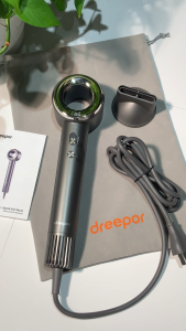 Dreepor High Speed Hair Dryer 200 Million Negative Ions For Hair Care 2 Mins Quick Drying