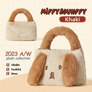 Miffy | Soft Fluffy Cute 2026 New Mini Sweet Shoulder or Crossbody Bag