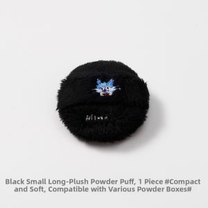 XINGDOU | Long Velvet Powder Puff Q Bouncy Skin-Friendly Quick Setting Makeup Brush Cat Fur Powder Puff 2 Pieces 9 Discount