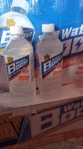 Thùng 24 Chai Nước Bù Kháng Water Boost Hương Bưởi Hồng 555ml