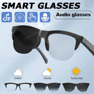Smart Glasses Bluetooth Call Outdoor Sports Headphones AI Voice Navigation Photochromic Lens Waterproof Anti-UV Smart Sunglasses