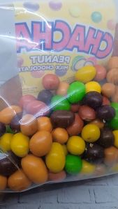 Coklat Delfi Chacha Milk Chocolate & Peanut 500gr