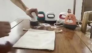 CHUANGCHAO Mini Iron Heat Press Machine T-Shirt Printing Easy Heating Transfer Press Machines for Clothes Bags