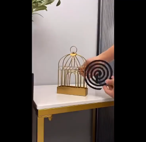 Tempat Obat Nyamuk Bakar Wadah Holder Gantung Sangkar Mosquito Killer Coil