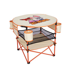 Kingcamp | Outdoor Portable Folding Double Layered Round Table