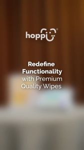 Hoppi Premium Baby Water Wet Wipes Tissue Premium Baby Antibacterial Wipes 7 Wipes/20 Wipes/80 Wipes Bundle