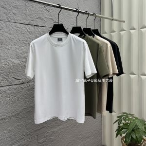 Áo Thun Cotton Lanh Nguyên Chất Tay Ngắn Cổ Tròn Cao Cấp Mùa Hè Cho Cặp Đôi Chất Liệu Mềm Mại Thoải Mái Thoáng Khí