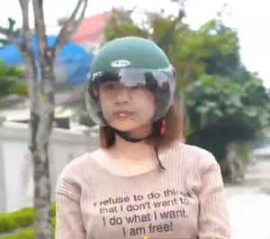 Nón bảo hiểm nửa đầu NamNữ có kính AMBY đủ màu