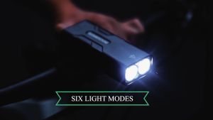 ROCKBROS Bike Light 10000mAh 850lumen Waterproof MTB Road Bike Head Light Rechargable Aluminum Alloy Camping Flashlight Night Riding Warning Light Bike Accessories