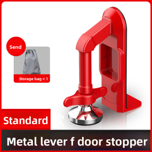 MONLEYTA | Portable Hotel External Door Stopper Female Single Safety Anti-Collision Alloy Door Barrier Home Security Anti-Theft Device